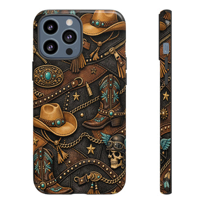 Moto Boho Cowgirl Tough Case