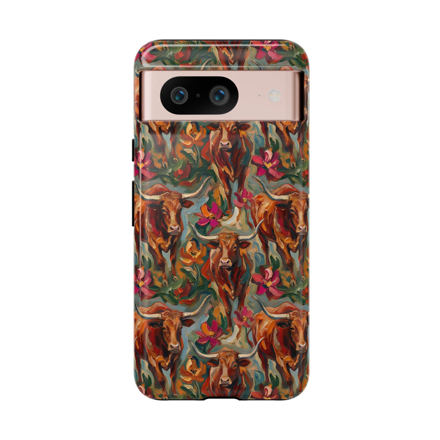 Painted Longhorns Tough Case