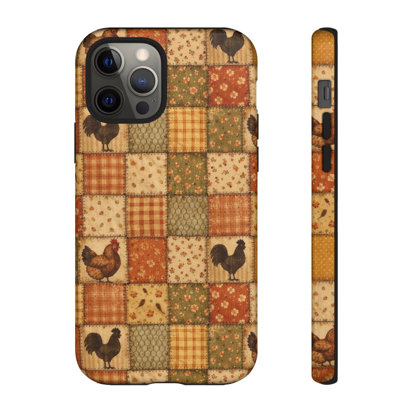 Chickens Patchwork Tough Case