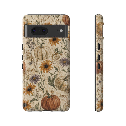 Pumpkin Wildflower Tough Case