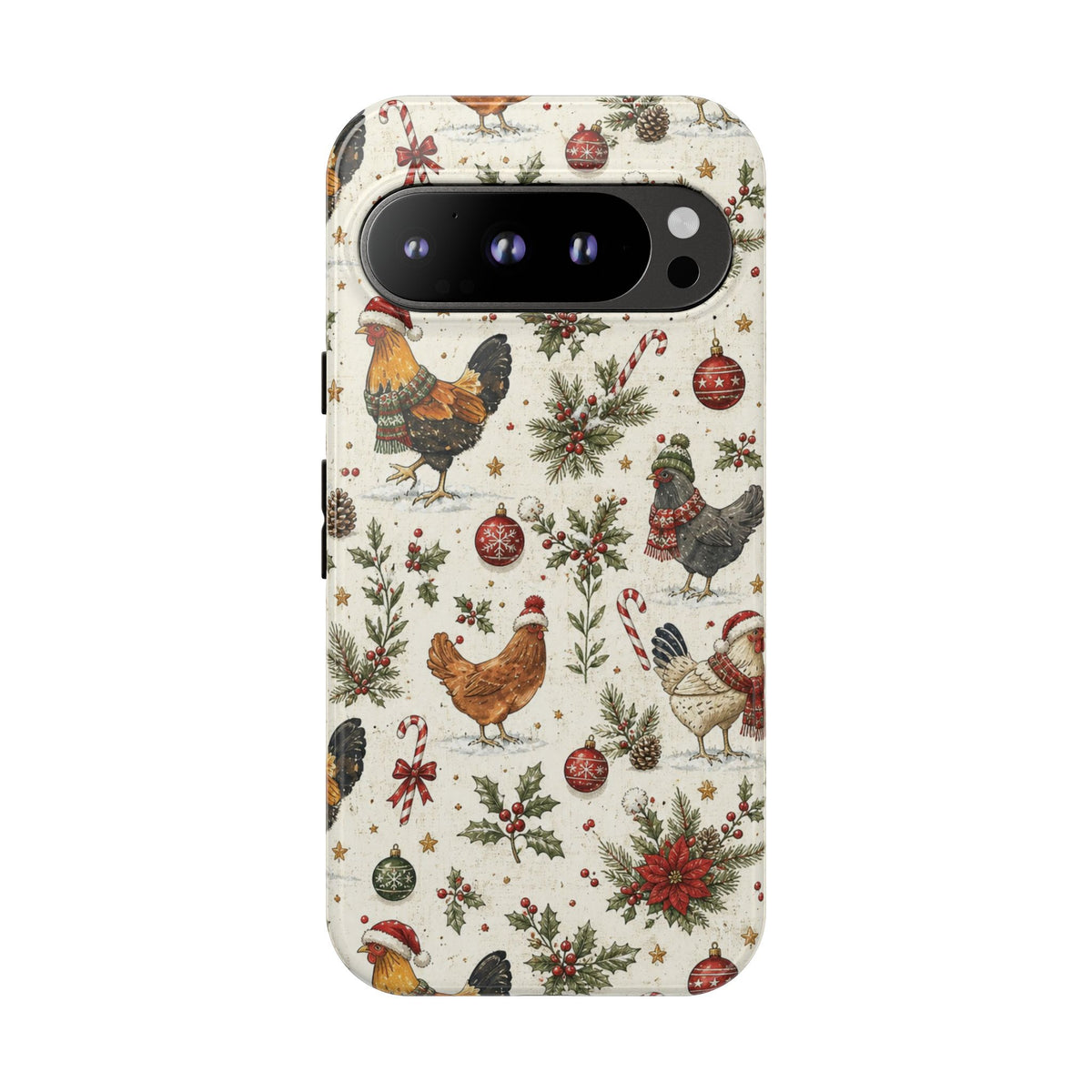 Santa Hens Tough Case