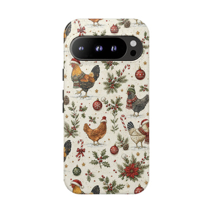 Santa Hens Tough Case