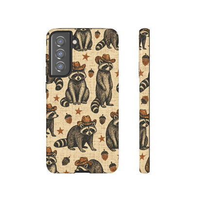 Retro Raccoon Tough Case