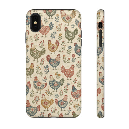 Calico Hens Tough Case