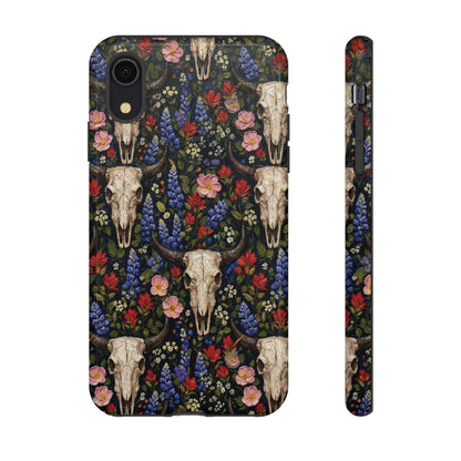 Floral Skull Tough Case