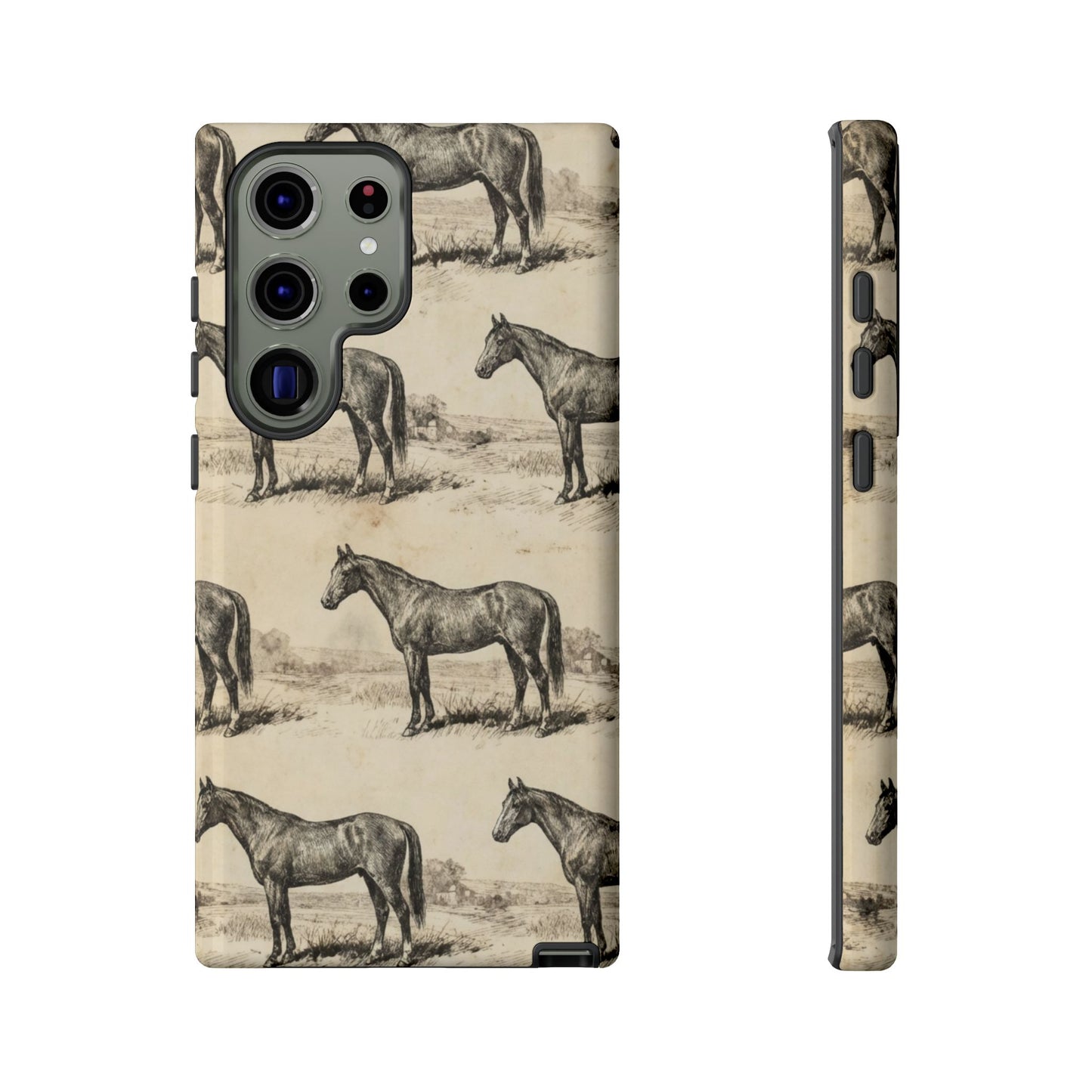 Vintage Horses Tough Case
