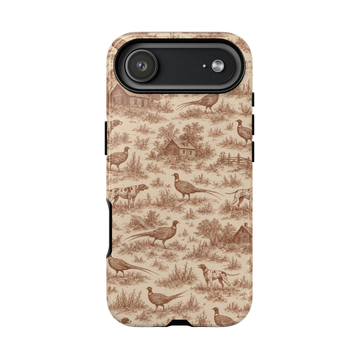 Pheasant Toile Tough Case