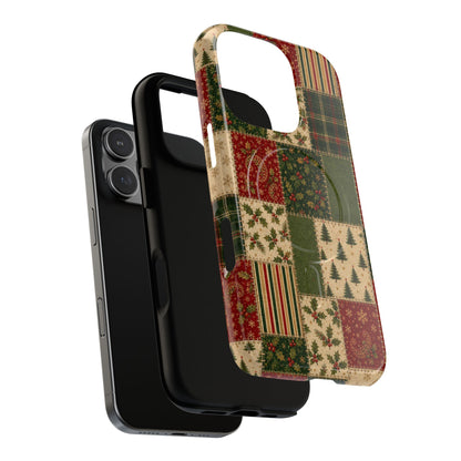 Holiday Patchwork Magnetic Case