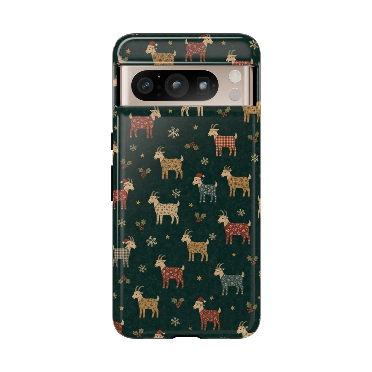 Yuletide Goats Tough Case