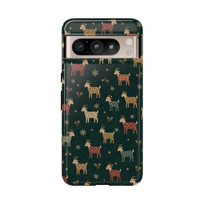 Yuletide Goats Tough Case