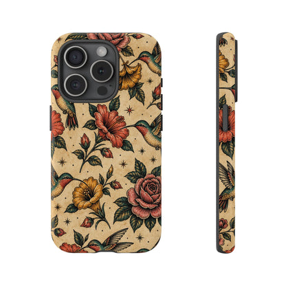 Hummingbird Rose Tough Case