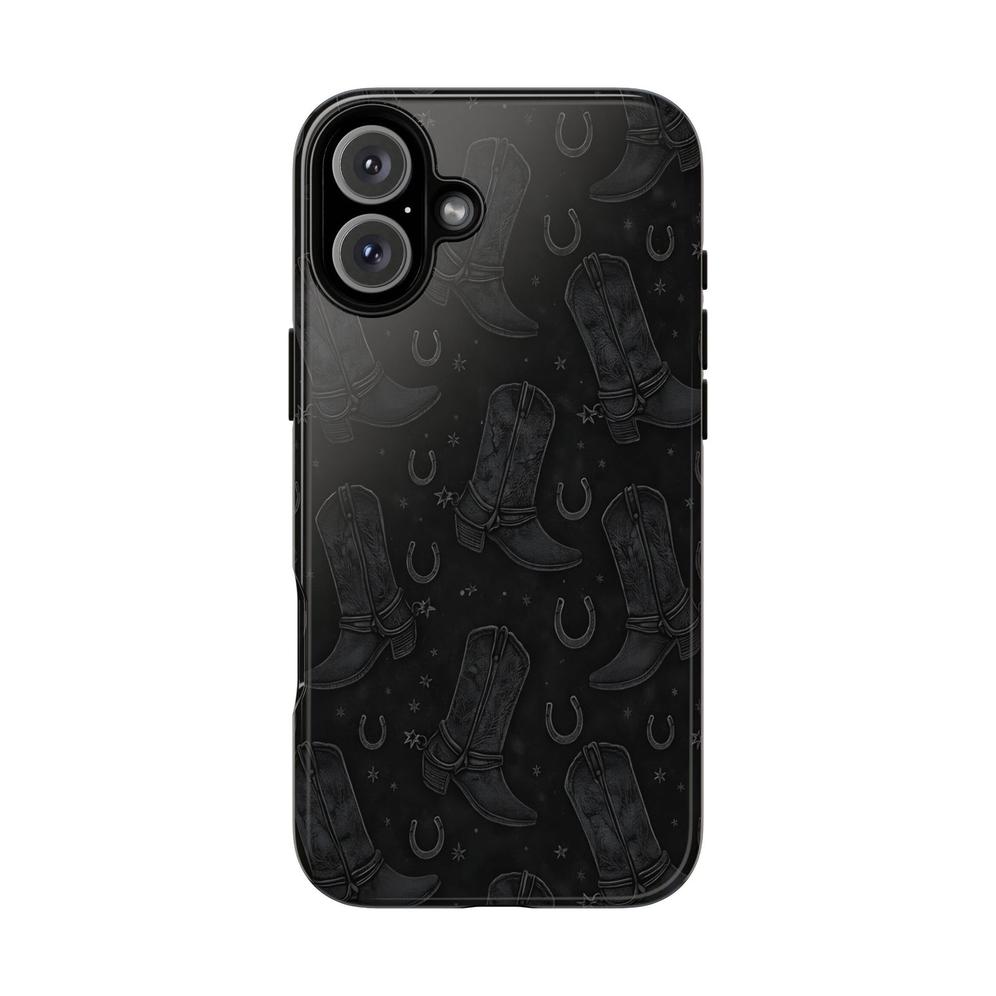 Western Noir Boots Tough Case