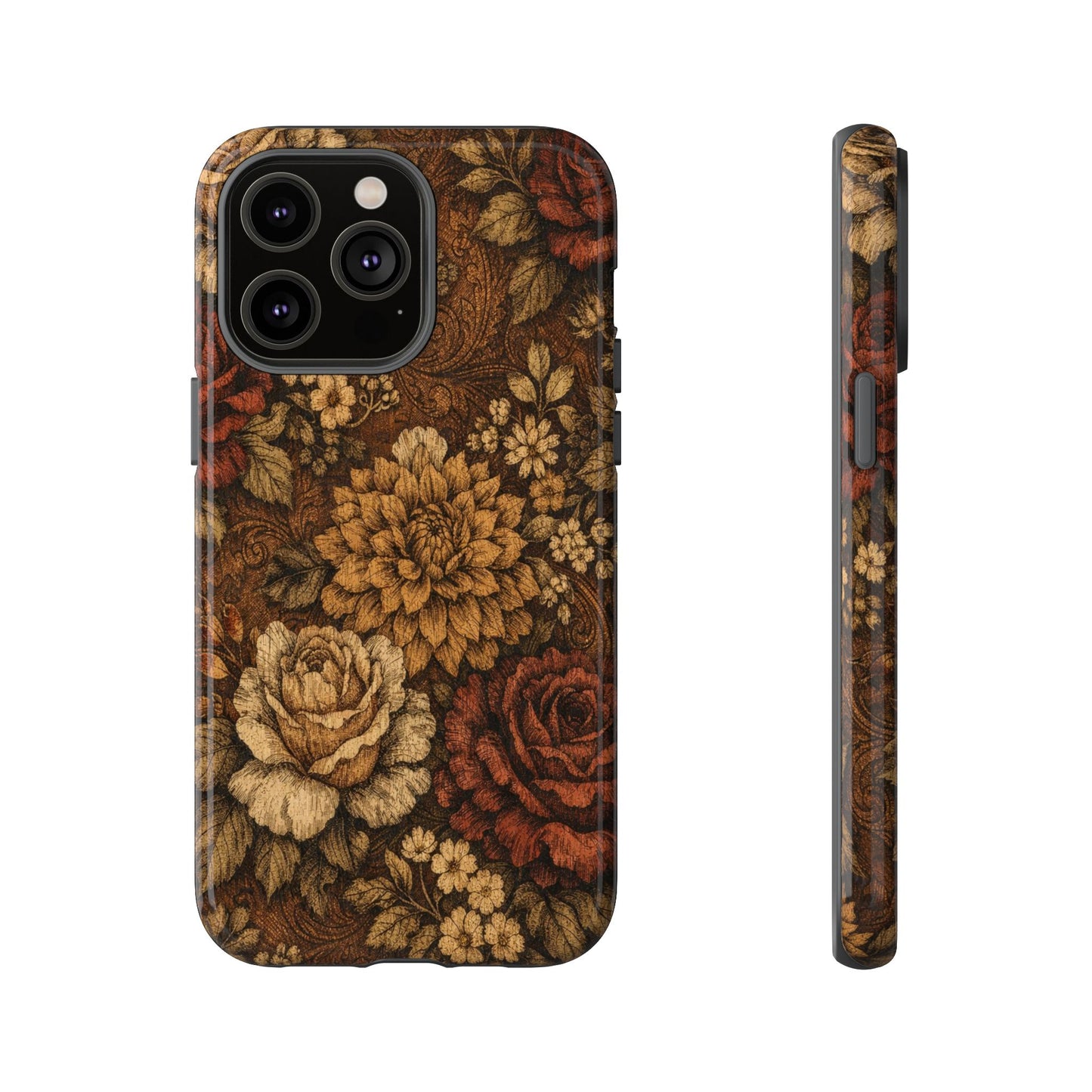 Tooled Blooms Tough Case