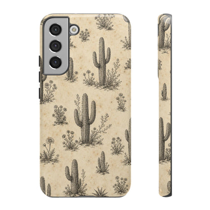 Cactus Sketch Tough Case