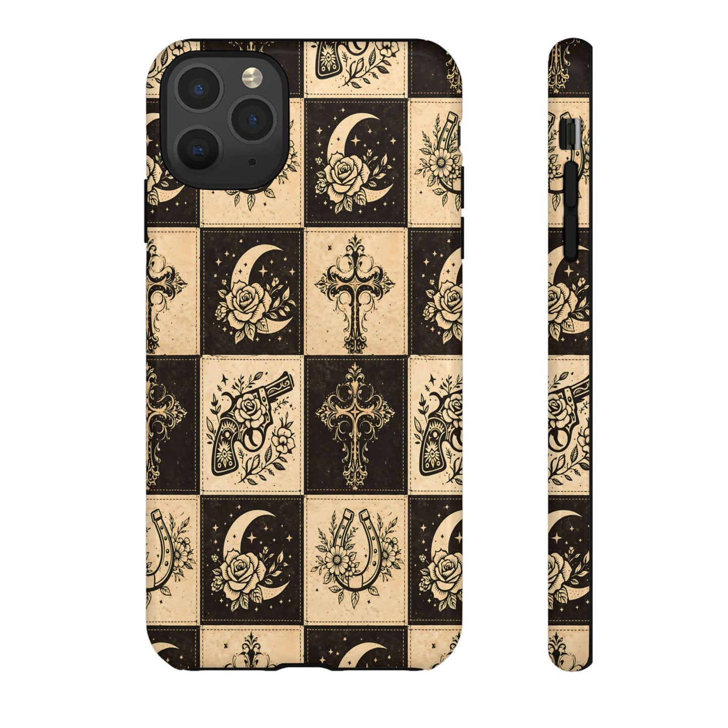 Western Patchwork Icons Tough Case