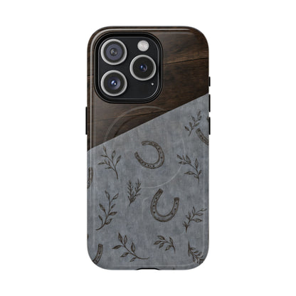 Horseshoe Charm Magnetic Case