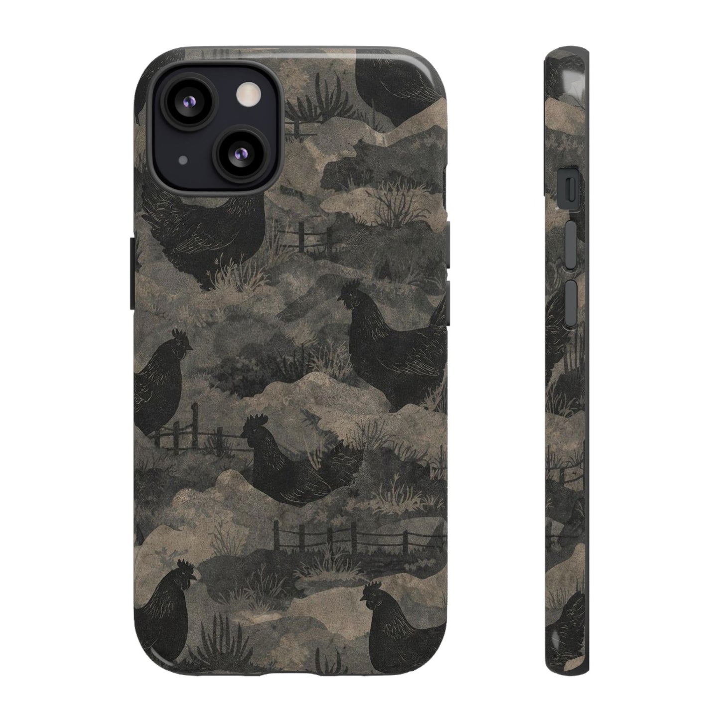 Camo Chickens Tough Case
