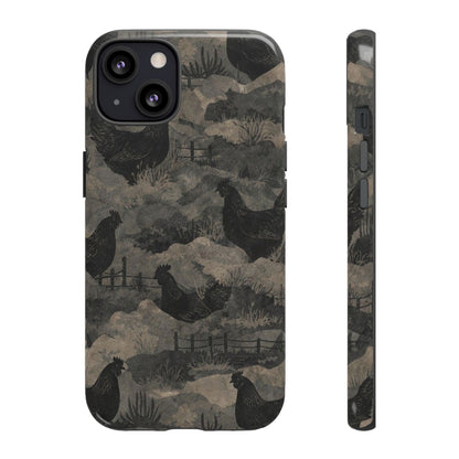 Camo Chickens Tough Case