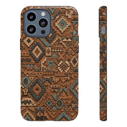 Carved Clay Aztec Tough Case