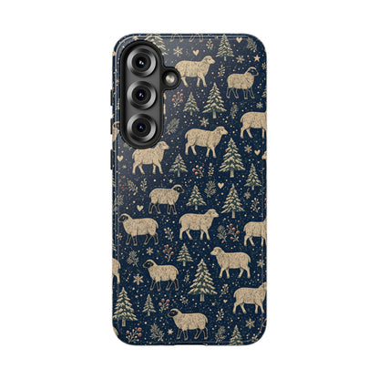 Snowy Sheep Tough Case