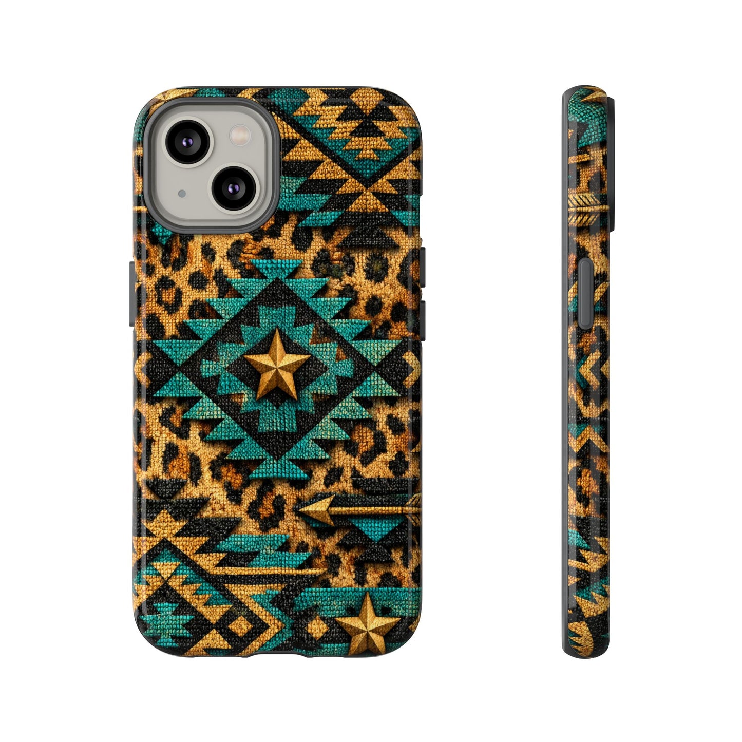 Aztec Leopard Tough Case