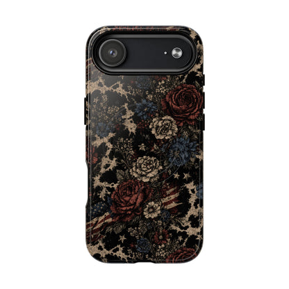 USA Cowhide Bloom Magnetic Case