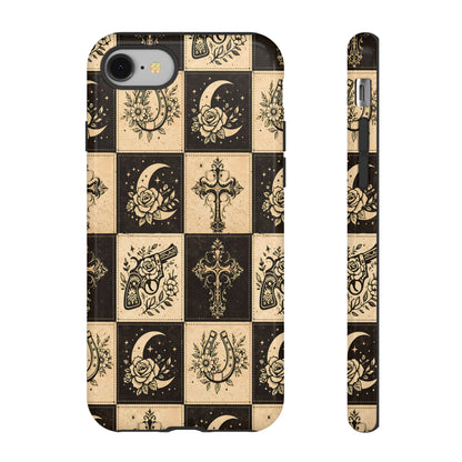 Western Patchwork Icons Tough Case