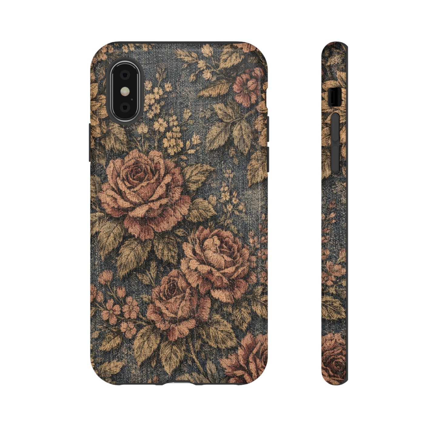 Denim Blooms Tough Case