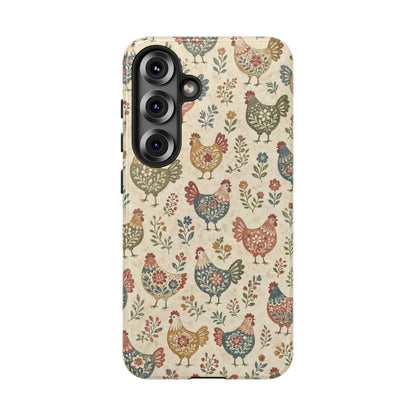 Calico Hens Tough Case