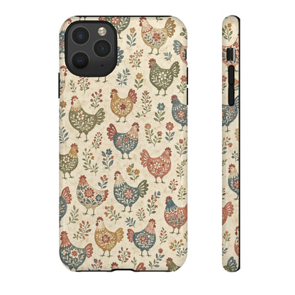 Calico Hens Tough Case