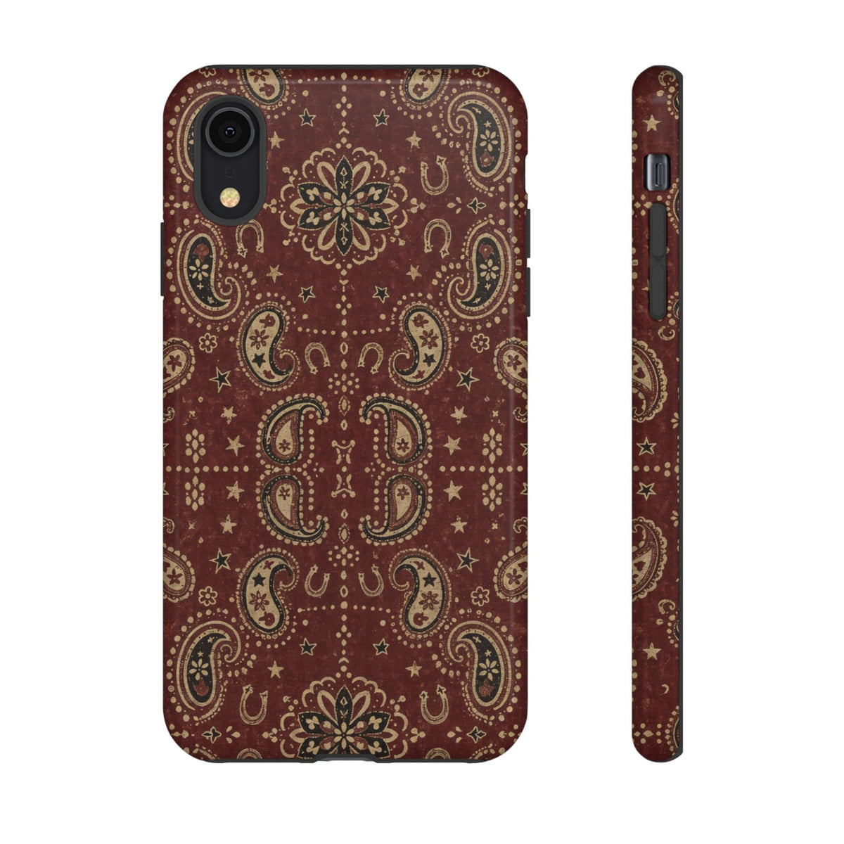 Burgundy Bandana Tough Case