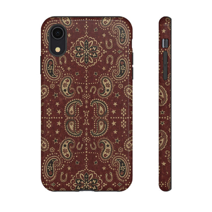 Burgundy Bandana Tough Case