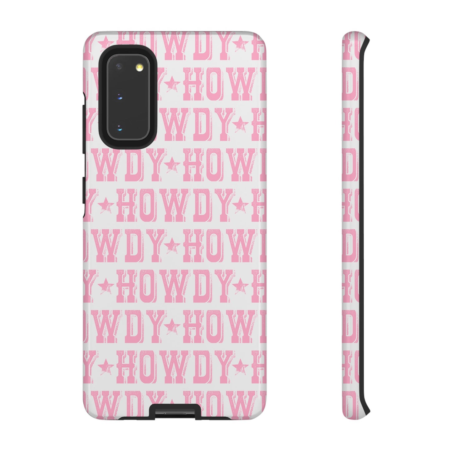 Pink Howdy Tough Case
