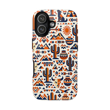 Southwest Tribal Orange Tough Case