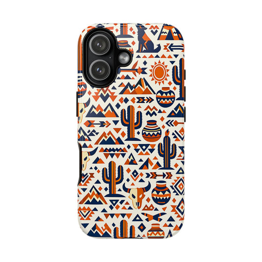 Southwest Tribal Orange Tough Case