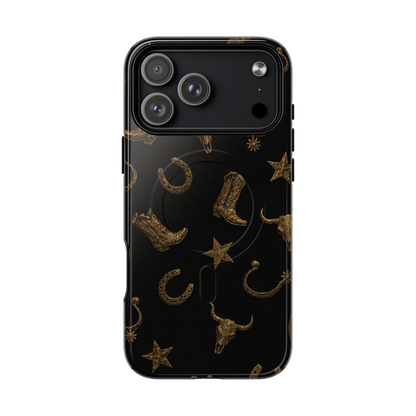 Black Gold Magnetic Case