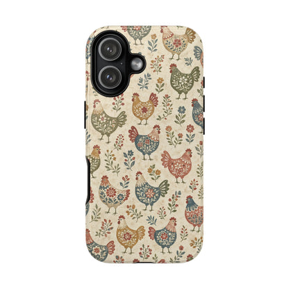 Calico Hens Tough Case