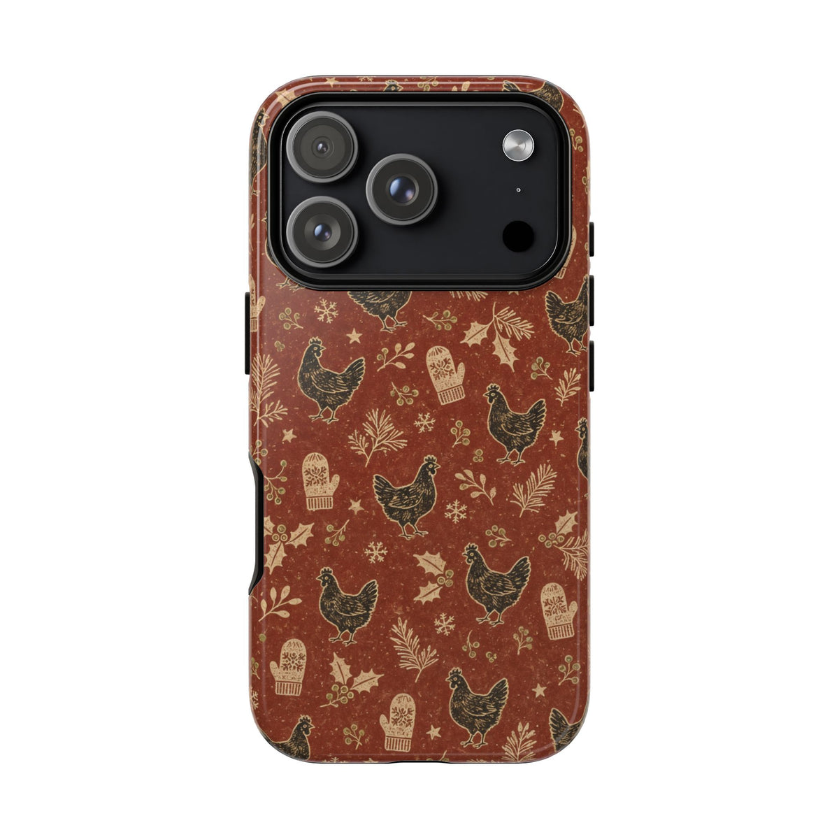 Christmas Hens Tough Case