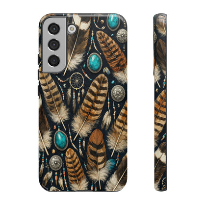 Southwest Feather Tough Case