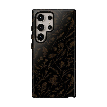 Gold Wildflowers Tough Case