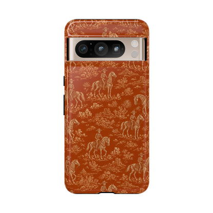 Cowboy Skeleton Toile Tough Case