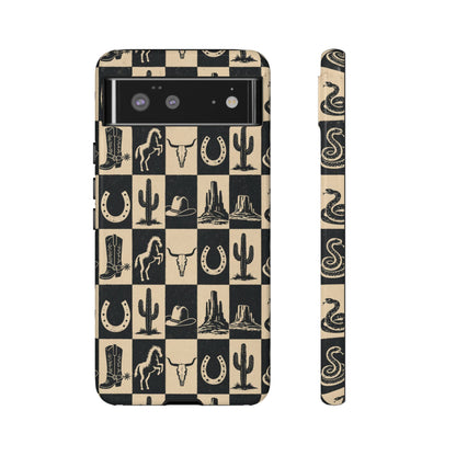 Western Checkerboard Tough Case