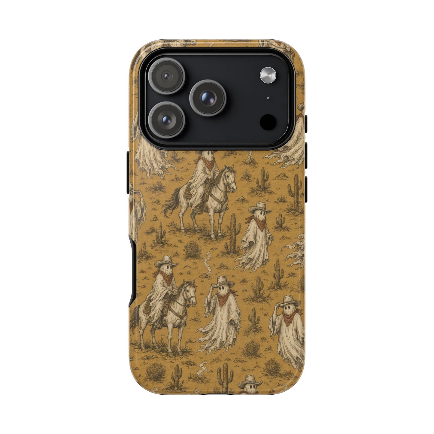 Ghost Cowboy Toile Tough Case