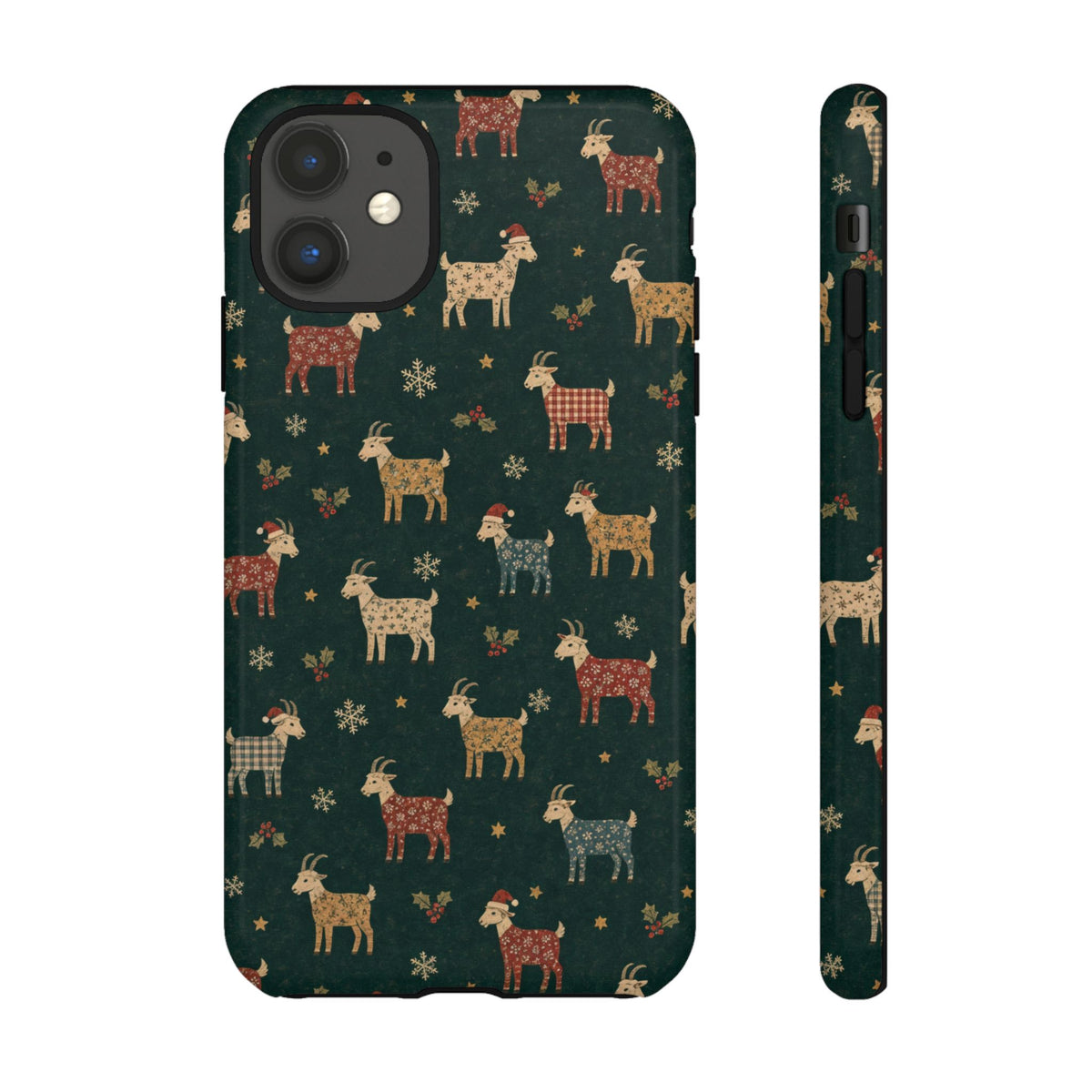 Yuletide Goats Tough Case