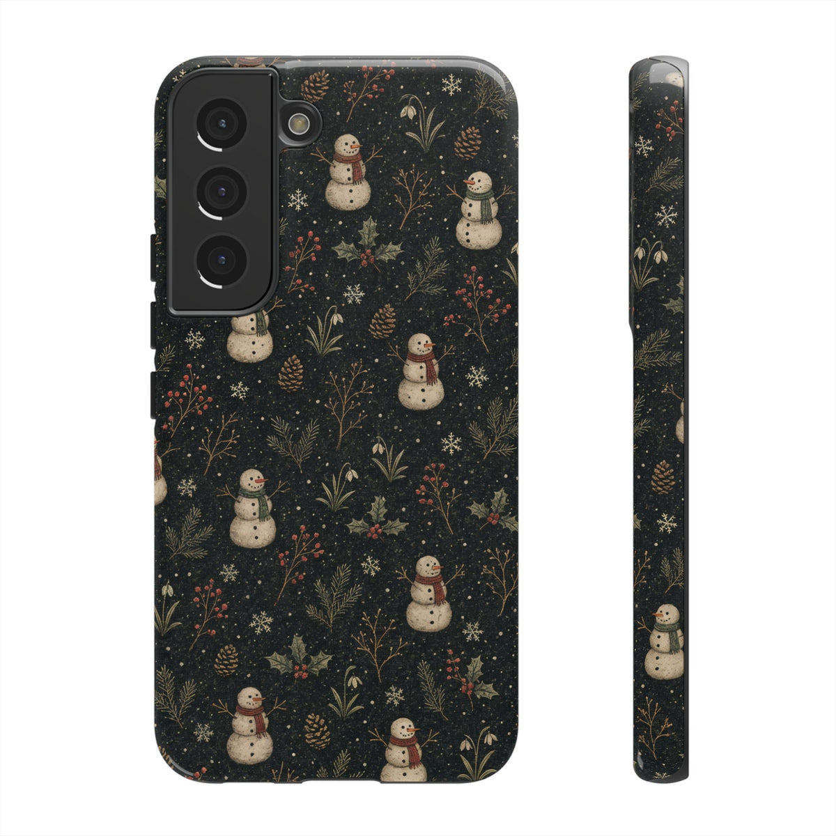 Midnight Snowmen Tough Case