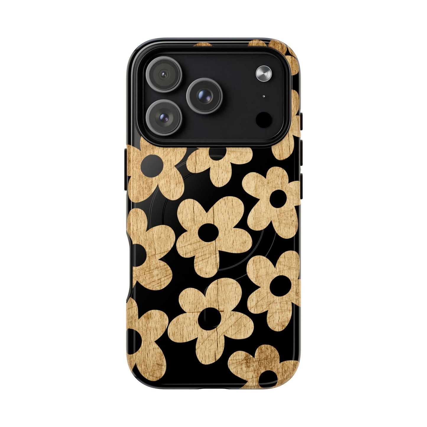 Retro Flower Magnetic Case