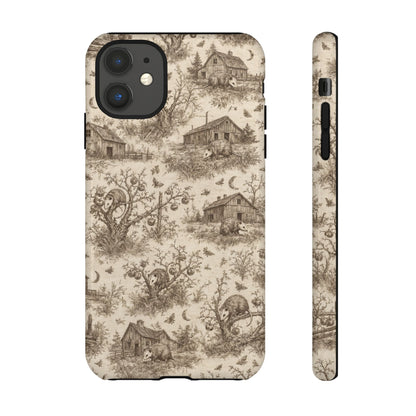 Opossum Toile Tough Case
