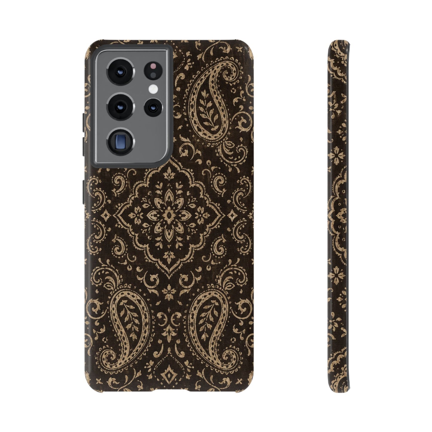 Chocolate Paisley Tough Case