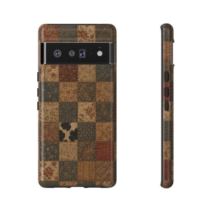 Rustic Patchwork Tough Case