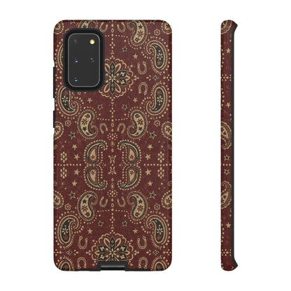 Burgundy Bandana Tough Case